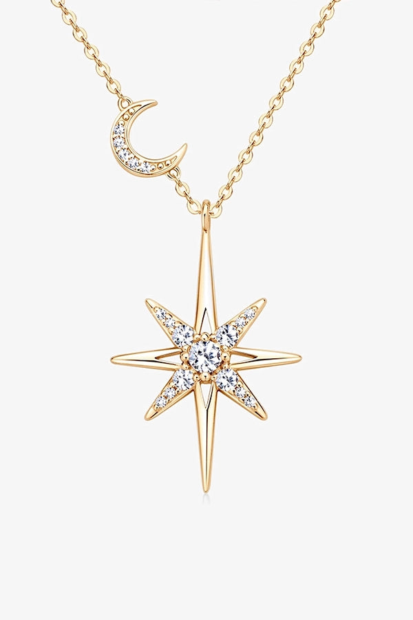 MOON & STAR NECKLACE