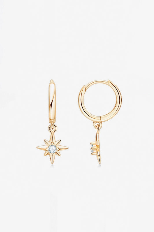 STAR DROP EARRINGS